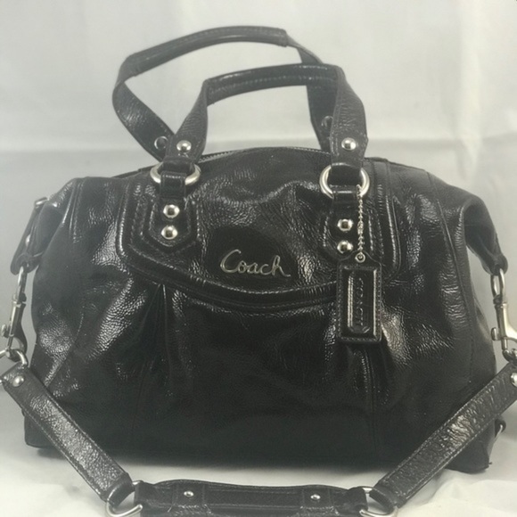 Coach Handbags - Coach Ashley Satchel Mohogany Chocolate Brown